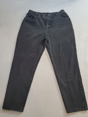 Women's Lee Original Jeans Straight Leg Jeans in Charcoal Black